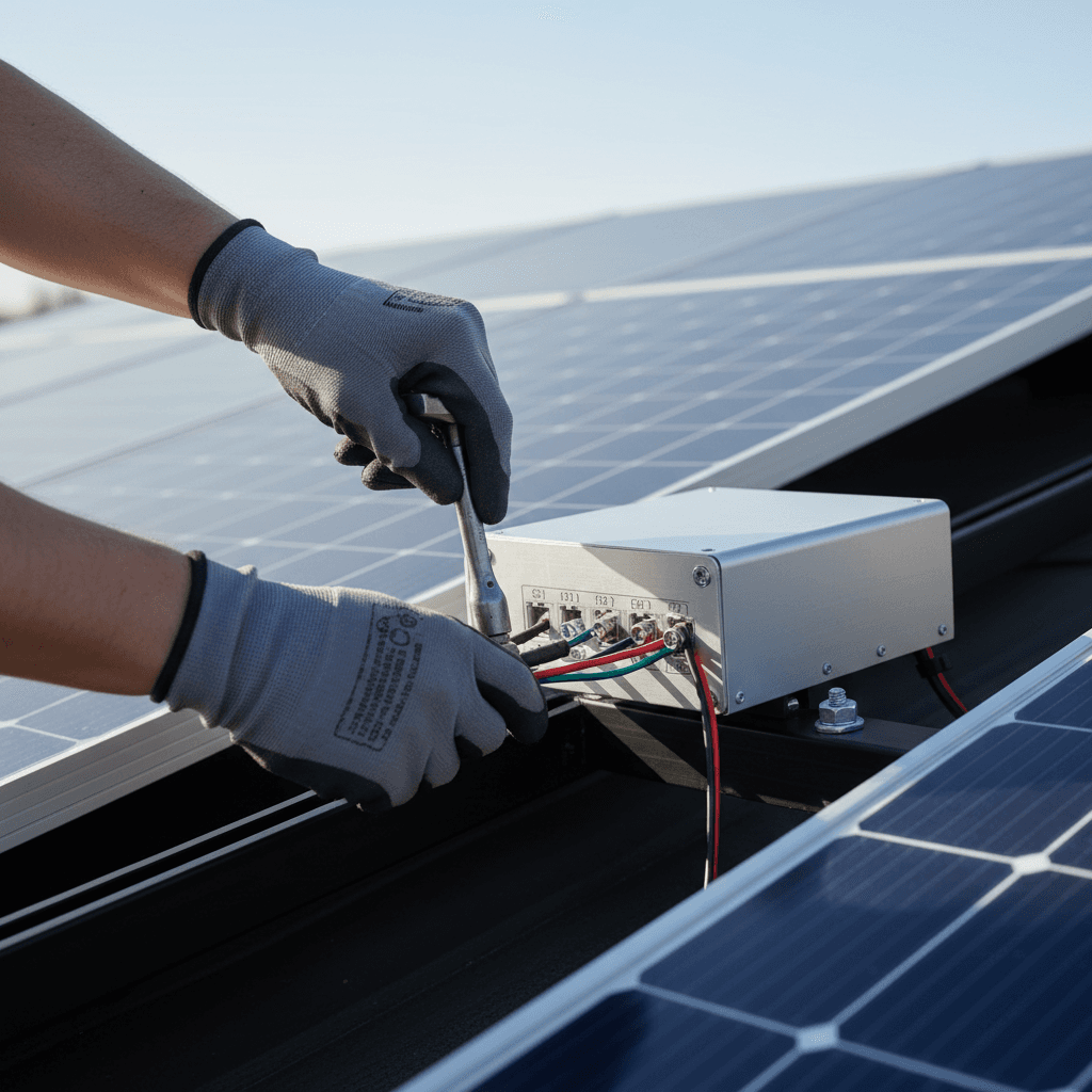 Solar panel maintenance and inspection