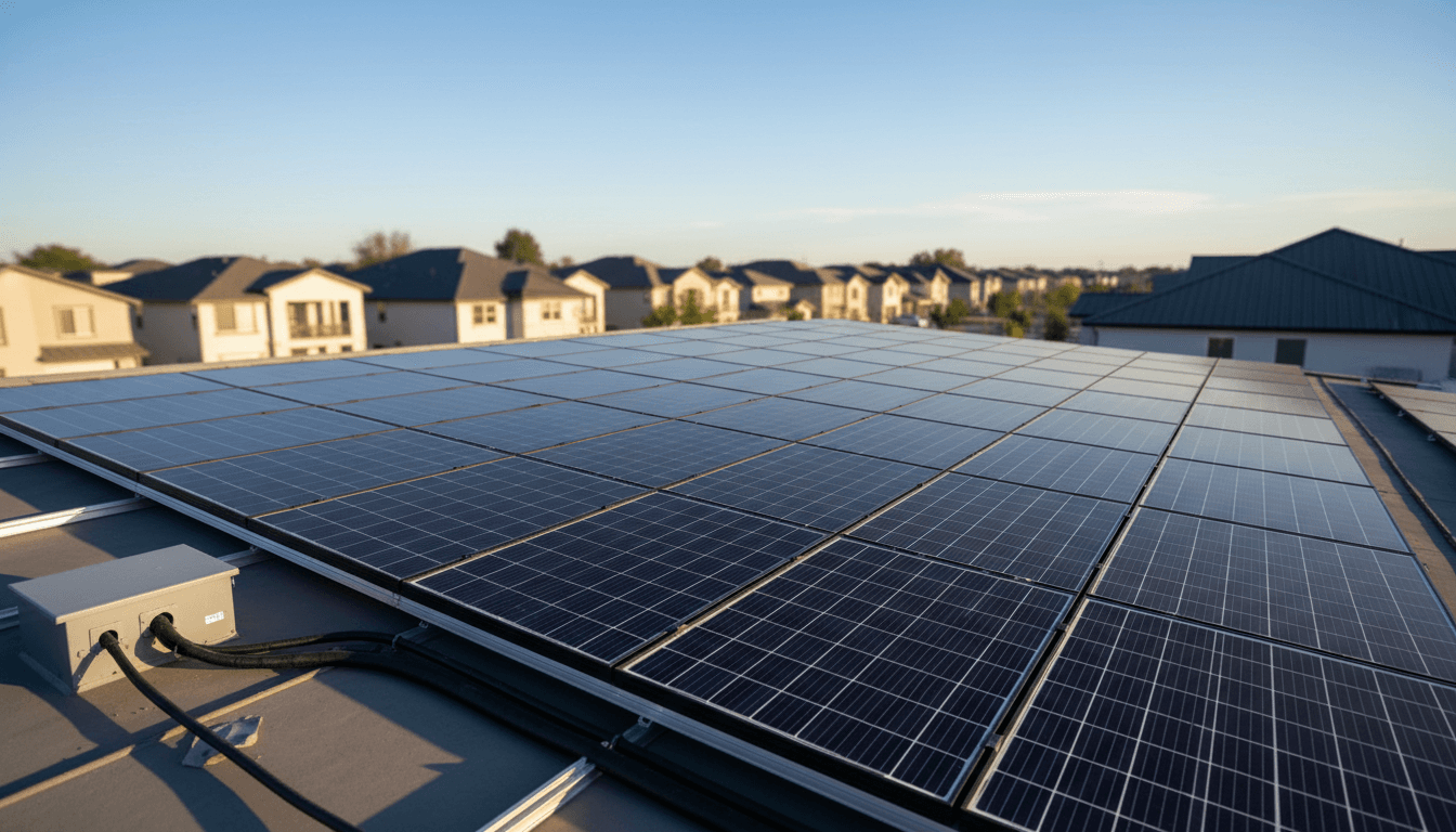 Complete residential solar energy system